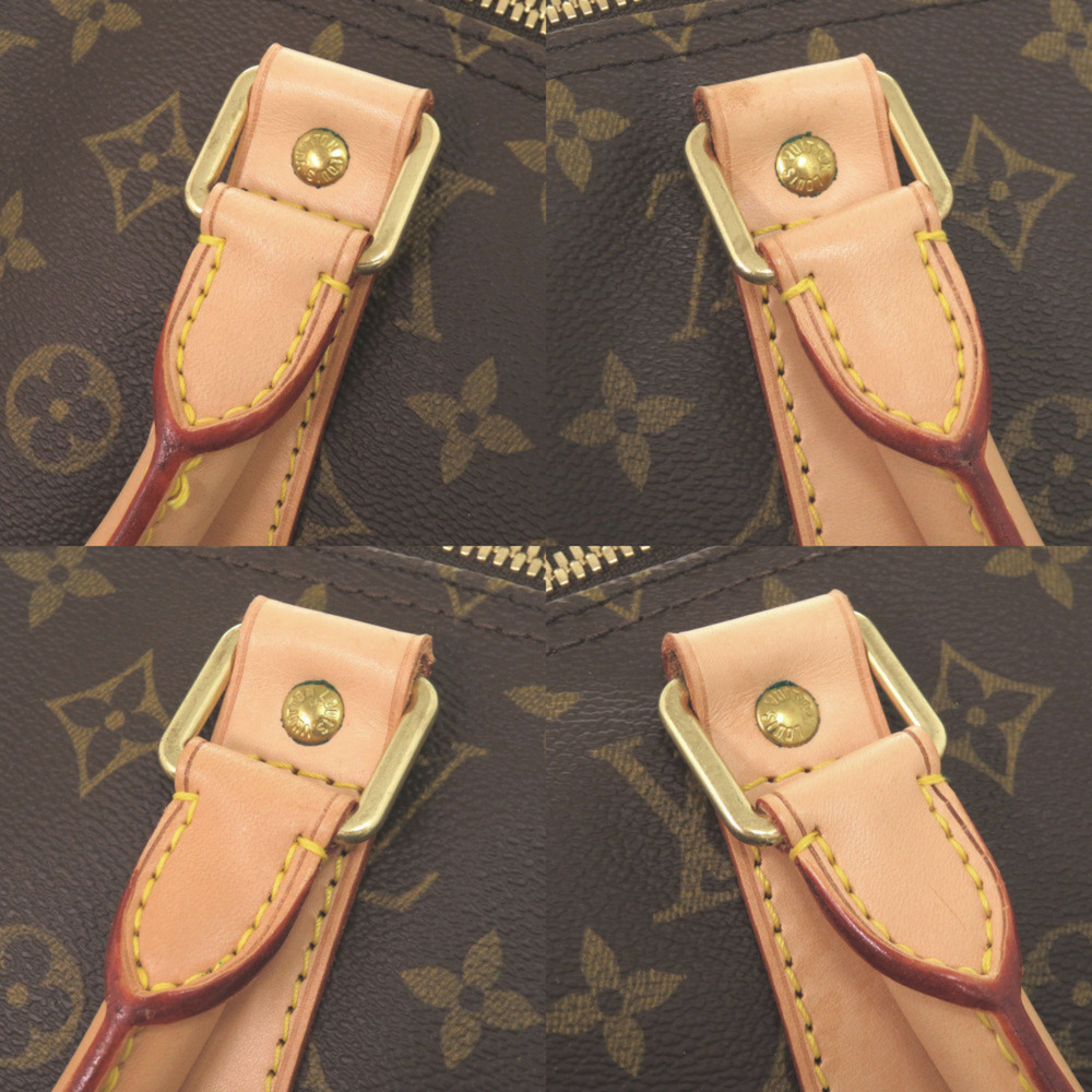 LOUIS VUITTON Brown Monogram Keepall 55 Boston Bag - Picture 8 of 10